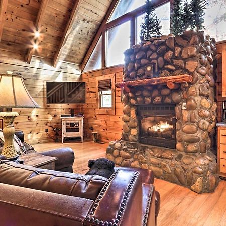 Smoky Mountain Log Cabin 7 Mi To Gatlinburg! Sevierville Exterior photo